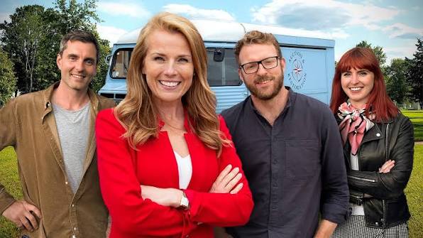 The Travelling Auctioneers - JJ Chalmers, Robin Johnson and Izzie Balmer join Christina Trevanion for series two