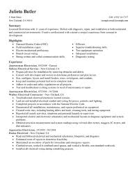 Our electrician resume samples show you how to give potential employers what they're looking for. Unforgettable Journeymen Electricians Resume Examples To Stand Out Myperfectresume Electrician Resume Summary Example Resume Art Teacher Resume Program Director Resume Sample Professional Resume Template 2019 Military Experience On Resume Example