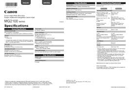 Recycledhippy, i used the commands for the canon mg2120 and they worked perfectly but with the scanner i don't know where my laptop put the practice page that i did. Canon Pixma Mg2120 Specification Pdf Download Manualslib