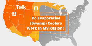 Remember that the optimal humidity for the indoors is from 40% to 60%. Do Evaporative Aka Swamp Coolers Work In My Area Find Out With Our Evaporative Cooler Humidity Chart