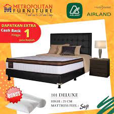 Batununggal, bandung kota hari ini. Kasur Springbed Airland 101 Full Set Spring Bed Matras Murah Terbaru Juli 2021 Harga Murah Kualitas Terjamin Blibli