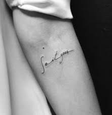 Arm tattoos can be collected or planned in advance to create a tattoo sleeve, but you can also stick try placing your word tattoo along the inner edge of your arm. 29 Arm Tattoos Designs For Women