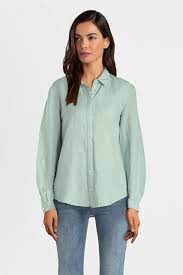 Mode femme / vêtement femme / chemises et blouses / vert. Esprit Chemise Manches Longues 030ee1f317 Vert D Eau Femme Des Marques Et Vous