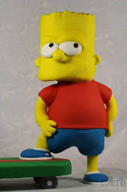 Bart Simpson Cake By The Cake Tin Cakesdecor Simpsons Cake Boy Birthday Cake Cake Story