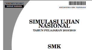 Soal Simulasi Unbk Smk 2019