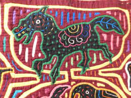 Kuna Mola Vintage Ethnographic Folk Art Panama South American Indian Kuna Mola Collectors Weekly