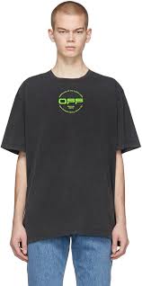 Off White Black Hand Logo T Shirt Ssense In 2020 Off White Clothing T Shirts For Women Clothes