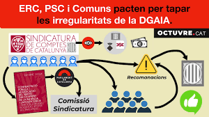 ERC-PSC-Comuns acusen la Sindicatura de Comptes de "fer el joc a l'extrema  dreta" - YouTube