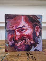 Disco Elysium Harry Du Bois the Expression Oil Painting - Etsy Singapore