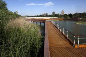 银川艾依河滨水公园 毕路德 mooool木藕设计网 outdoor decor outdoor landscape