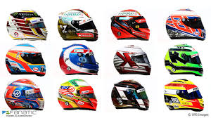 Share it with more vettel fans! In Pictures All The 2016 F1 Drivers Helmets Racefans