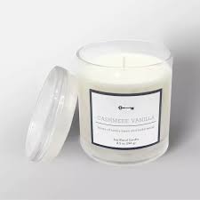 8 5oz Glass Jar Candle Cashmere Vanilla Threshold Candle Jars Glass Jar Candles Target Candle