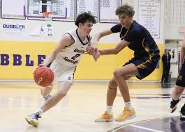 Boiling Springs vs ELCO in the first round of the District 3 4A boys  basketball tournament at Boiling Springs High School