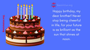 Love you brother from the core of my heart. Happy Birthday Wish Quotes Message Sms Images For Brother