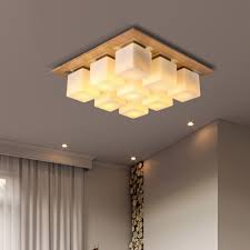 If you love the decorative stylings of japan complete with the rice paper walled pagodas, then to light your home japanese hanging lamps or a tremendous way to go. Japanese Wooden Cubes Ceiling Lamps Miteigi