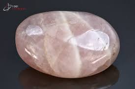 Quartz rose poli en galet