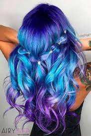 20 Blue And Pastel Blue Ombre Ideas For Hair Extensions 2021 Blue Ombre Hair Bright Hair Colors Bright Hair