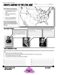 This Activity Has Become One Our Best Sellers This Assignment Can Be Used With The Events Leading To Ci Graphic Organizers Civil War Lessons History Classroom