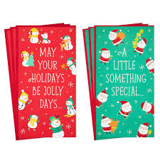 Maybe you would like to learn more about one of these? Merry Christmas And Happy New Year Money Holder Cards Pack Of 6 Boxed Cards Hallmark