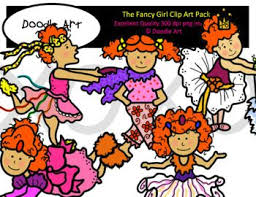 This The Fancy Girl Clipart Collection Includes All The Images Shown In The Sample Picture And More All Clips Include The Fancy Girl Clip Art Girls Clips