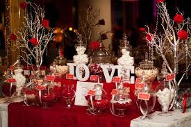 Red And Silver Candy Buffet Style My Celebration 2 Wedding Candy Table Candy Buffet Wedding Candy Bar Wedding