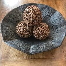 Metal bowl metal art metalworking ikebana chinese style decorative objects artist at work metals design elements. Hobby Lobby Accents Hobby Lobby Decorative Metal Bowl Poshmark