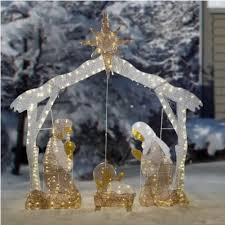 There are several nativity scenes available to choose from in a. Top 15 Outdoor Christmas Nativity Sets