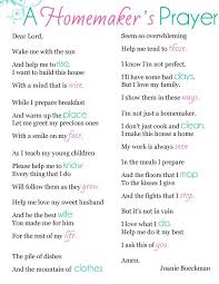 A Homemaker S Prayer Simple Living Mama Homemaking Christian Homemaking Prayers