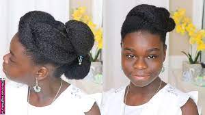 Natural Hair Updo Hairstyle For Prom Wedding And Formal Events Youtube Natural Hair Updo Natural Hair Styles Black Hair Updo Hairstyles