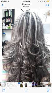 Pin By Jada Armijo On Hair Grey Curly Hair Grey Hair Color Hair Styles