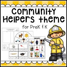 Community Helpers Theme Pack For Pre K K