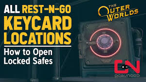 It is run by milo ottinger but primarily serves as the base of operations for gladys culkelly. Outer Worlds Rest N Go Keycard Locations How To Open Locked Safes