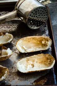 Crunchy Outside Creamy Inside Twice Baked Potatoes West Via Midwest