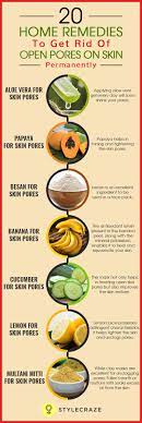 20 Home Remedies To Get Rid Of Open Pores On Skin Home Remedies For Skin Skin Care Remedies Skin Remedies