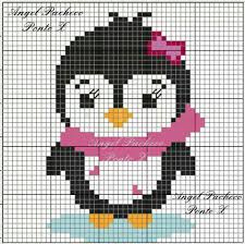Penguin Christmas Cross Stitch Bebe De Ponto Cruz Bordado Ponto Cruz Infantil Ponto Cruz Infantil