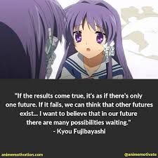Kyou Fujibayashi Quotes Clannad Clannad Quotes Anime Quotes