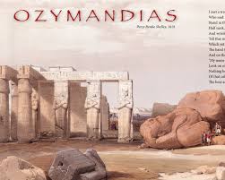 Egypt Print & Poetry: 'ozymandias' by Percy Shelley - Etsy Norway