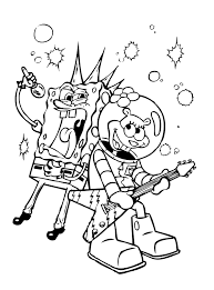 Please, give attribution if you use this image in your website. Pin By Samantha Amaro On Bikini Bottom Birthday Bash Cartoon Coloring Pages Valentines Day Coloring Page Birthday Coloring Pages