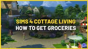 Sims 4 flour half : Sims 4 Cottage Living How To Get Groceries Like Sugar Flour More