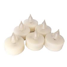 Candle Choice Flameless Led Battery Tea Light Candles With Timer For Christmas Decorations 6 Pack Walmart Com Walmart Com