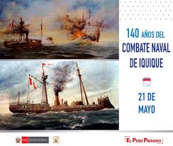 Combate naval de iquique nb1 comprensión del medio natural, social yen el amanecer del 21 de mayo de 1879en el norte de chileen las costas de iquiqueunos barcos se disponían a pelear. El Combate De Iquique Acontecido El 21 Escuela Naval Del Peru Facebook
