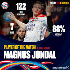 We get an early lead and maybe let ourselves down a bit, says magnus jøndal, who hit six of 10 shots. Ehf Euro Congratulations To Magnus Jondal Who Had The Facebook