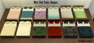 Plus it adds even more. Athena Sims 4 Base Game Double Bed Recolours