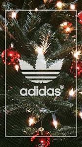 Decoration of christmas trees is a very popular tradition during christmas time, whether you are decorating the indoors, outdoors or your computer desktops. Christmas With Adidas 1 Adidas Christmas Christmaswallpaper Christmastreewallpaper Chris Wallpaper Iphone Christmas New Wallpaper Iphone Unicorn Wallpaper