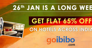 Republic Day Sales At Goibibo Get Flat 65 Off On Hotel Booking Across India Goibibo Hotel Travel Tourism Shopping Hotel Republic Day Shopping Coupons