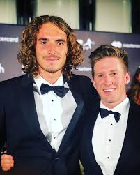 Read the latest australian open tennis news and live match coverage. Just Stefanos Tsitsipas Things Stef Tom Hill Maria Sakkari S Coach Gala