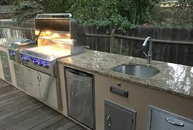 Krasner recommends setting up five zones: Caring For Outdoor Kitchen Sinks Best Practices