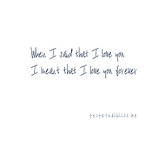 When I Said That I Love You I Meant That I Love You Forever My Heart Quotes Forever Quotes Silence Quotes