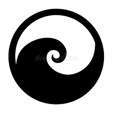 Angelika de la mora y leojas. Koru Spiral Icon In Black Stylised Maori Tribal Tattoo Stock Vector Illustration Of Decoration Color 161489353