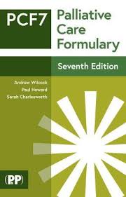 Palliative Care Formulary By Andrew Wilcock Paul Howard Waterstones